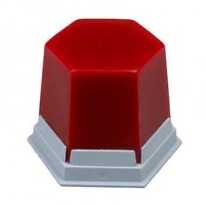 Renfert GEO Classic Cervical and Undercut wax - Soft - Red-Transparent - 75g 4891000